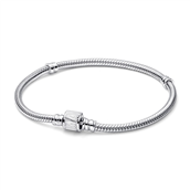 *Pandora MARVEL slangekædearmbånd m. logolås sølv (18cm)