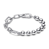 Pandora ME armbånd kugle og ledkæde sølv (15-23 cm)