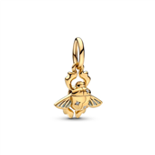 Pandora DISNEY Aladdin Skarabæ charm sølv forgyldt metalblanding m. cz