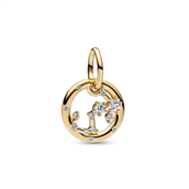 Pandora Zodiac Scorpio charm forgyldt metalblanding m. cz (Skorpion)