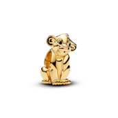 Pandora Disney Løvernes Konge Simba charm forgyldt metalblanding