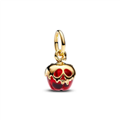 Pandora DISNEY Skurke Ond Dronning Æble charm forgyldt metalblanding