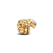 Pandora Sammenrullet Slange charm forgyldt metalblanding