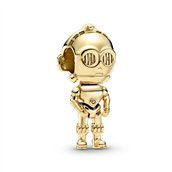 Pandora Star Wars C3PO, 18 kt. guldbelagt metalblanding