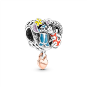 Pandora DISNEY Lilo og Stitch Charm med vedhæng sølv m. emalje
