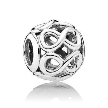 Pandora Uendelig glans sølv charm