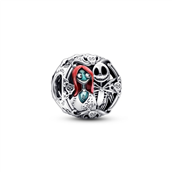 Pandora DISNEY The Nightmare Before Christmas charm sølv m. emalje