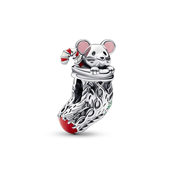 Pandora charm Festive Mouse & Stocking