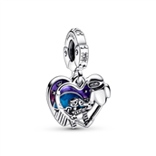 Pandora Disney Pixar Wall-E og Eva charm m. emalje + cz