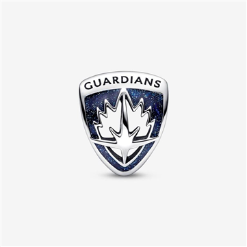 *Pandora MARVEL Guardians of the Galaxy Rocket Raccoon & Groot Emblem charm sølv m. emalje