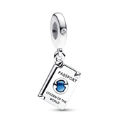 Pandora Pas charm sølv m. cz