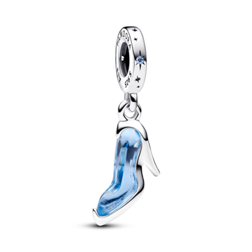 Pandora DISNEY Askepots Glassko charm sølv m. krystal
