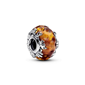 Pandora DISNEY Løvernes Konge Muranoglas charm sølv