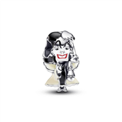 Pandora DISNEY Skurke Cruella De Vil charm sølv m. emalje