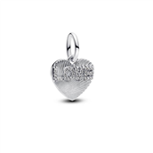 Pandora Love Hjerte charm sølv m. cz