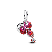 Pandora Hummer charm sølv m. emalje + cz