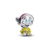 Pandora DISNEY Snehvide Dumpe charm sølv m. emalje