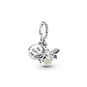 Pandora Selvlysende Ildflue charm med led 