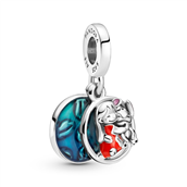 Pandora DISNEY Lilo & Stitch Familie charm sølv m. emalje
