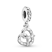 Pandora Saltkringle charm sølv