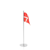 Piet Hein Bord-Flagstang 25cm stål
