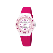 Lorus Kids børneur analog plastik pink 10bar 28mm