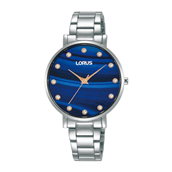 Lorus Women dameur stål blå skive 32mm 5bar
