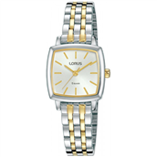 Lorus Women dameur stål gulddoublé lænke 23mm 5bar