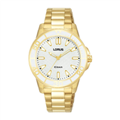 Lorus Sports dameur stål gulddoublé 10bar 34mm