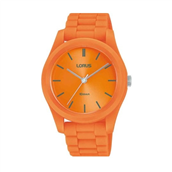 Lorus Sports dameur orange silikone 10bar 36mm