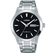 Lorus Classic herreur stål 5bar dag og dato 40mm