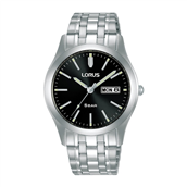 Lorus Classic herreur stål sort skive 5bar 38mm