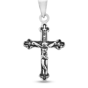 By Pind kors med jesus sølv 