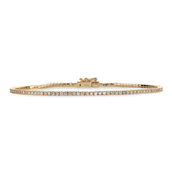 Dazzling Tennis-armbånd 0,95 H-W/SI 14 kt.