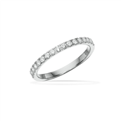 Dazzling Ring 0,32 H-W/SI 14 kt.