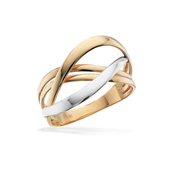 Scrouples ring 2 fv. 8 kt.
