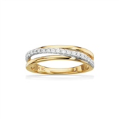 Ring 0,19 H-W/SI rd/hv14 kt