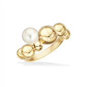 Ring kugler fkp. 8 kt.