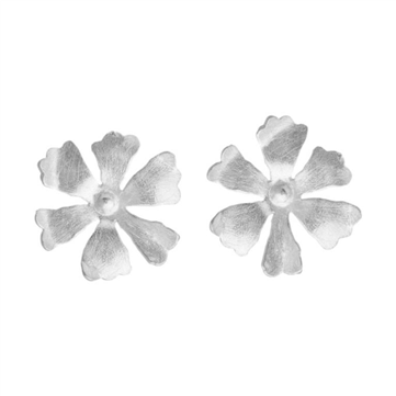 Susanne Friis Bjørner øreringe Blomst (25 mm) sølv
