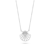*Spirit Icons Shell halskæde sølv 45 cm