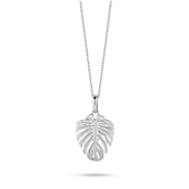*Spirit Icons Tropic halskæde sølv 45 cm 
