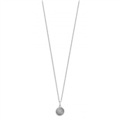 Spirit Icons Sunshine halskæde sølv med 0,025ct. w/si diamant (45 cm)