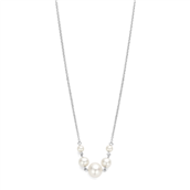 Spirit Icons Confetti Pearl halskæde sølv m. fvp (42-45 cm)