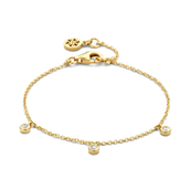 Spirit Icons Symphonie Petit armbånd forgyldt sølv m. cz (14-16 cm)