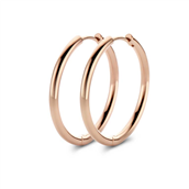Spirit Icons Balance (M) hoops rosaforgyldt sølv 21mm
