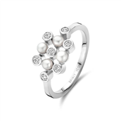 Spirit Icons Alison ring sølv m. fvp + cz (str. 48-64)