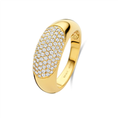 Spirit Icons Grand Callas ring (S) forgyldt sølv m. cz (str. 48-64)