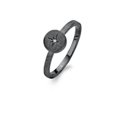 *Spirit Icons ring North Star sort rhod sl dia str 54