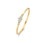 Spirit Icons Faith ring 14 karat guld m. 0,102 ct. w/vs (str. 48-60)