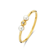 Spirit Icons Ophelia ring 14 karat guld m. 0,01 ct. w/vs + fvp (str. 48-60)